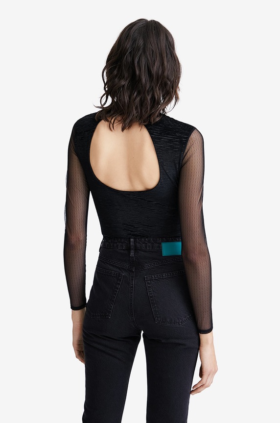 Îmbrăcăminte Desigual body 22WWQK16 negru