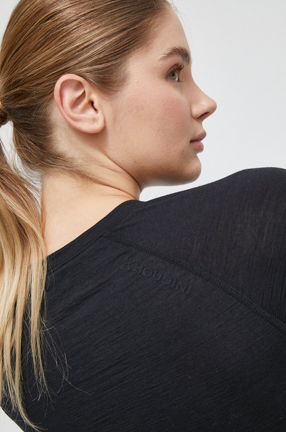 Houdini longsleeve funkcyjny Desoli Light czarny 840030