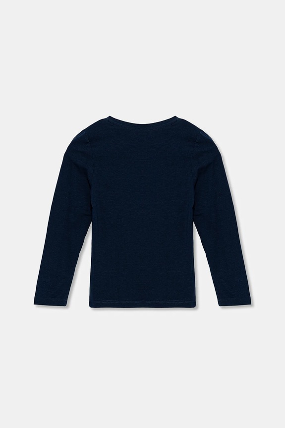 Guess longsleeve dziecięcy J2YI50.K6YW1 granatowy AA00