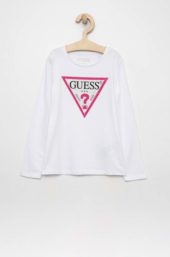 Guess gyerek hosszúujjú elasztánnal fehér J2YI50.K6YW1