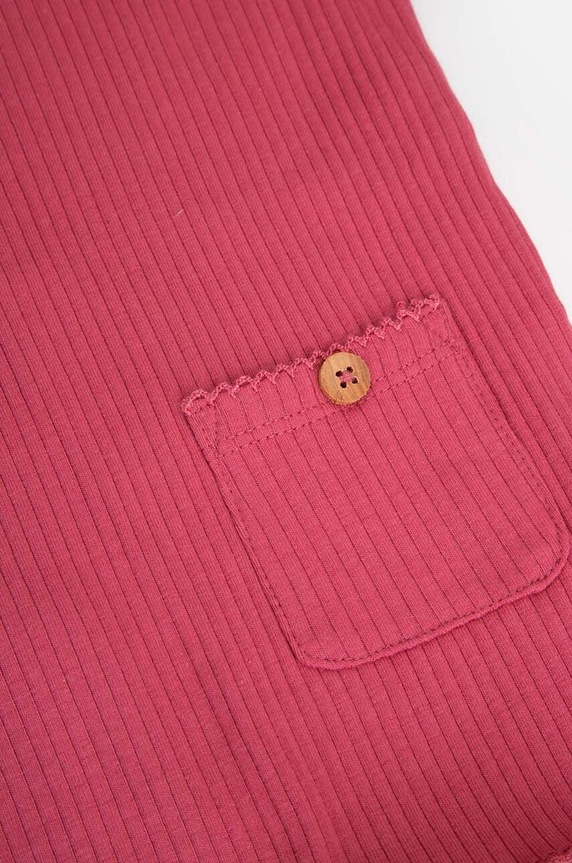 Coccodrillo longsleeve niemowlęcy bordowy ZC2143105WON