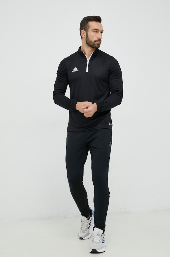 Tréningové tričko s dlhým rukávom adidas Performance Entrada 22 H57544 čierna AW22