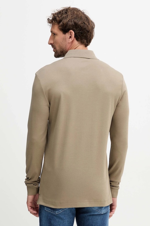 Îmbrăcăminte BOSS longsleeve din bumbac Pado 30 50468392 verde