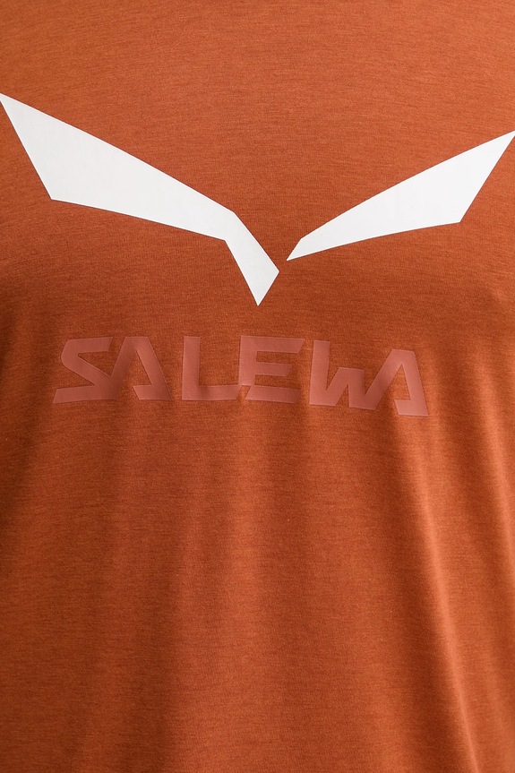 Спортивный лонгслив Salewa Solidlogo 00.0000027340 оранжевый