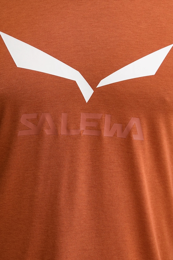 Спортивный лонгслив Salewa Solidlogo 00.0000027340 оранжевый