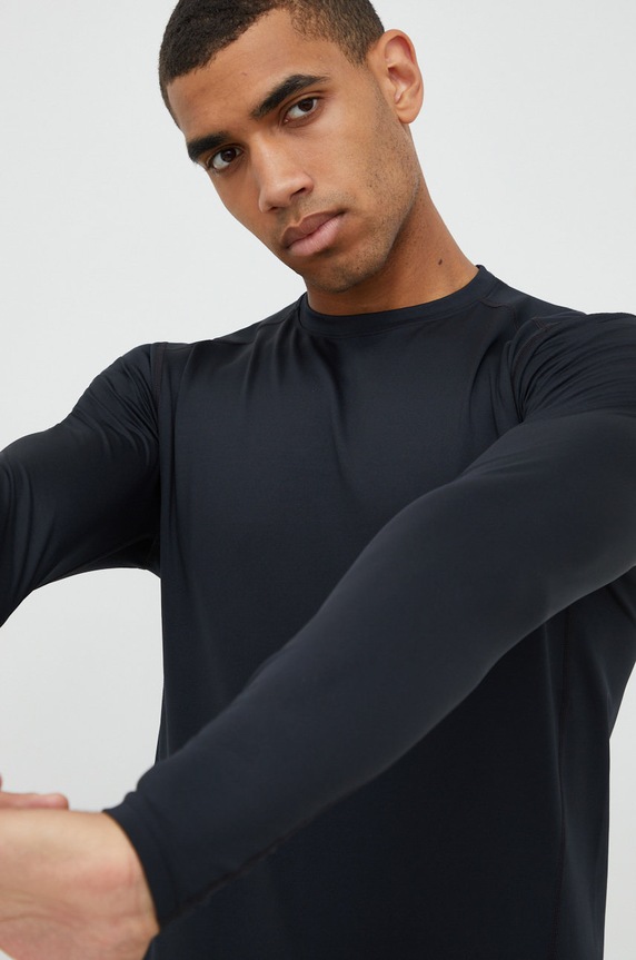 Funkcionalna majica dugih rukava Under Armour Tactical 1365389 crna SS25
