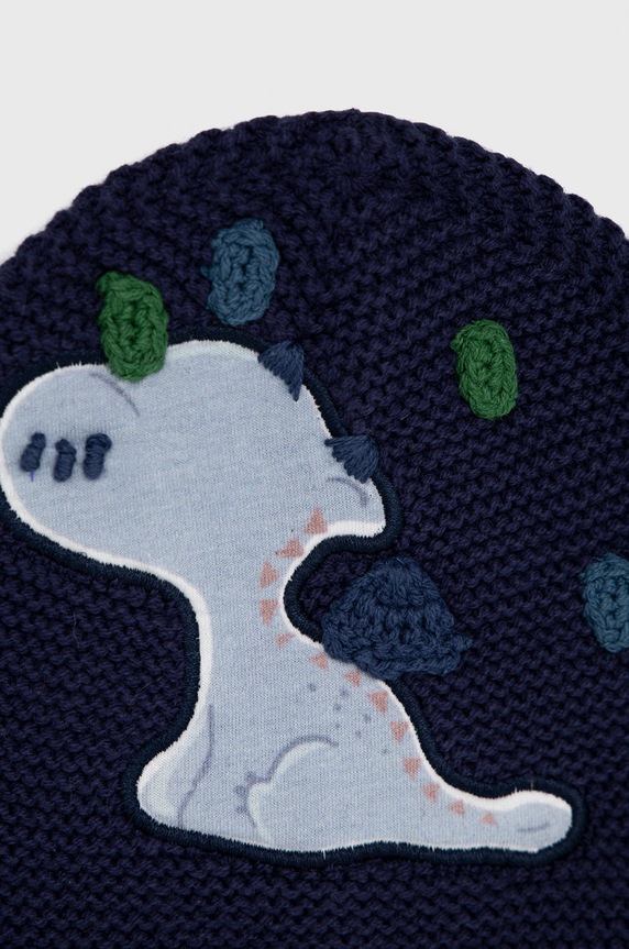 United Colors of Benetton gyerek sapka 6V22AA007.W sötétkék AW22