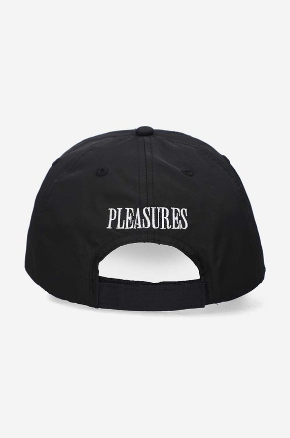 PLEASURES baseball cap P22W046 black AW22