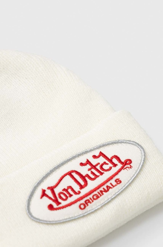 Akcesoria Von Dutch czapka 7050117 beżowy