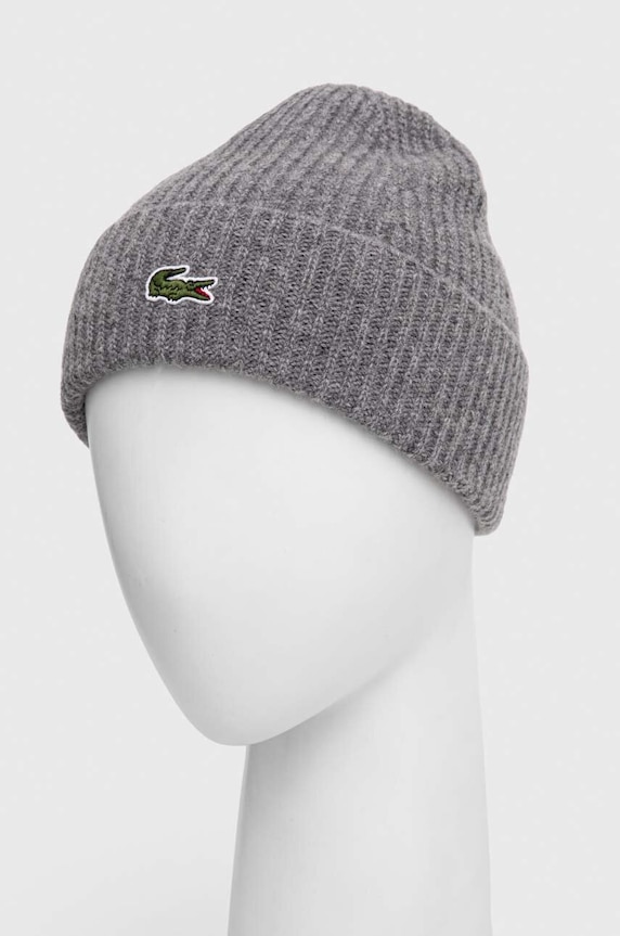 Čepice Lacoste RB9883 šedá AW24