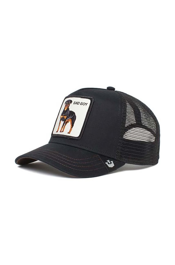 Goorin Bros czapka z daszkiem The Baddest Boy aplikacja czarny 101.0493
