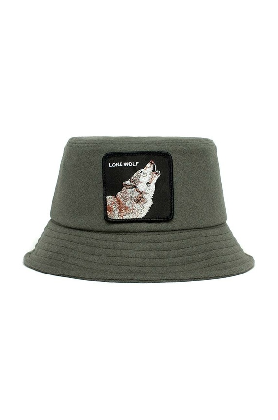 Goorin Bros kapelusz Wolf Heat wełna zielony 105.0062