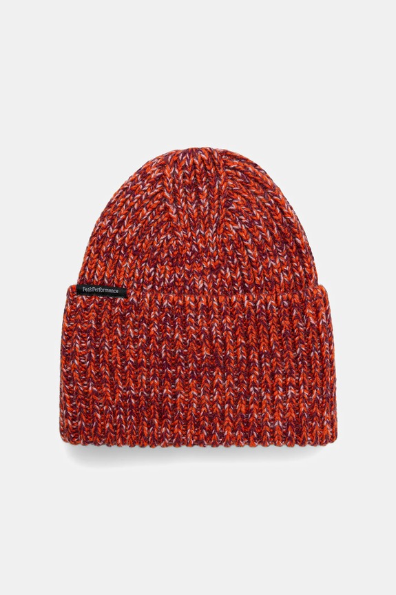 Peak Performance căciulă de lână Mason uni portocaliu G77790