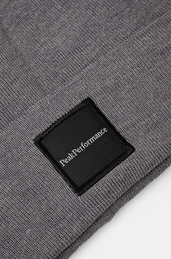 Dodaci Kapa s dodatkom vune Peak Performance Switch G77781 siva