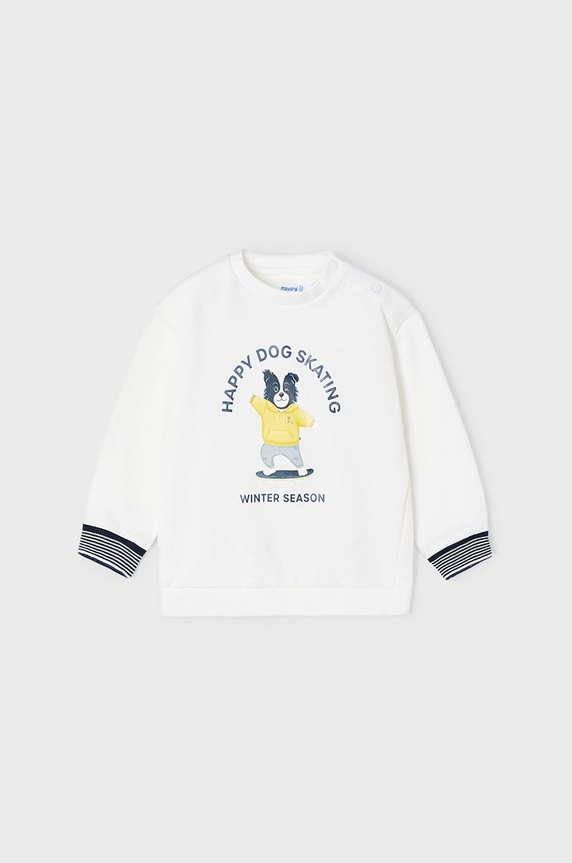 Mayoral dres dziecięcy 2833.3G.BABY biały AW22