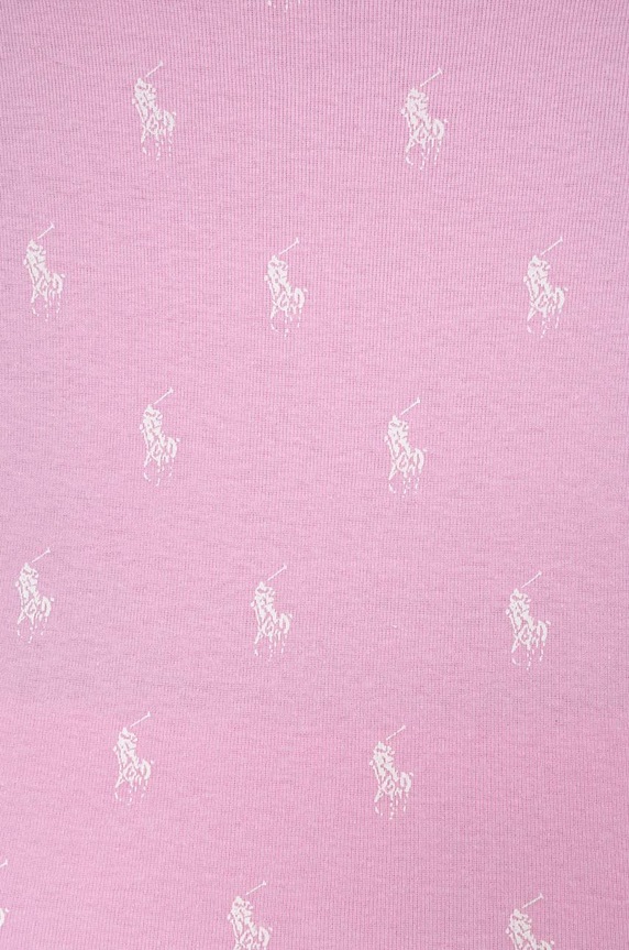 Polo Ralph Lauren piżama bawełniana różowy 4P0035