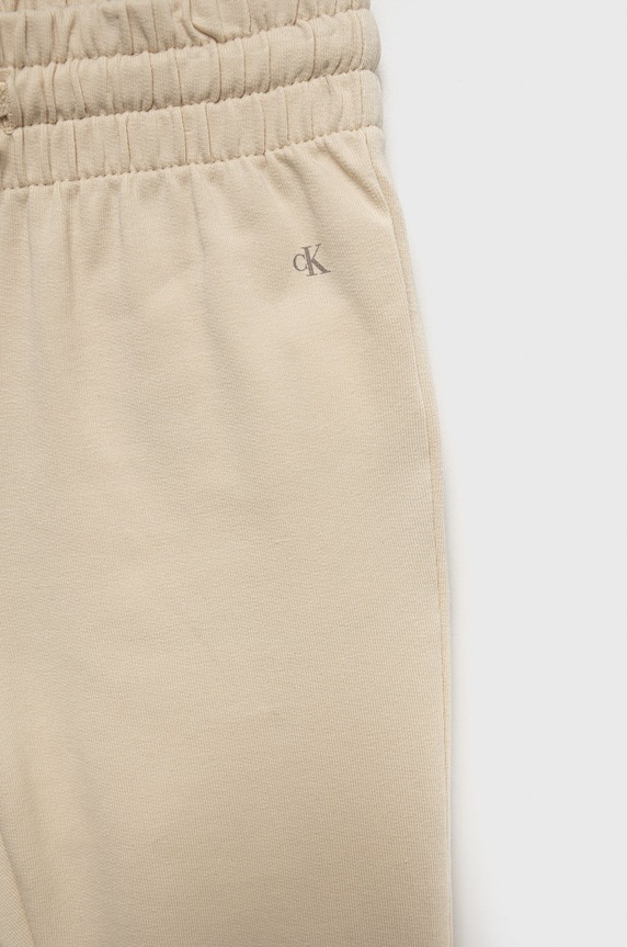 Calvin Klein Jeans gyerek melegítő bézs IN0IN00017.9BYY