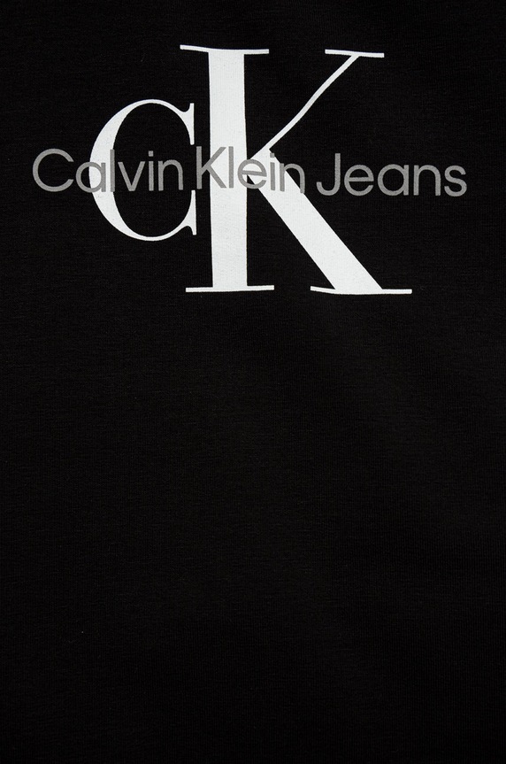 Chłopiec Calvin Klein Jeans dres dziecięcy IN0IN00017.9BYY IN0IN00017.9BYY czarny