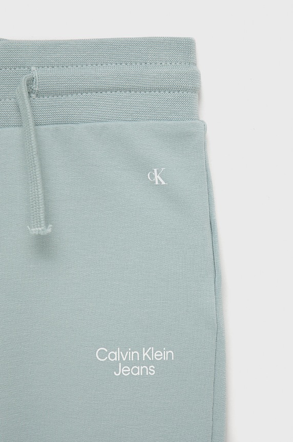 Calvin Klein Jeans dres dziecięcy IN0IN00019.9BYY turkusowy IN0IN00019.9BYY