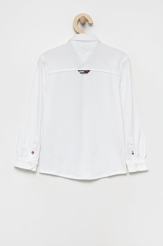 Tommy Hilfiger koszula dziecięca KB0KB07507.9BYY biały AW22