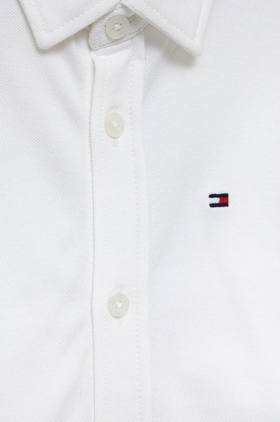 Chłopiec Tommy Hilfiger koszula dziecięca KB0KB07507.9BYY biały