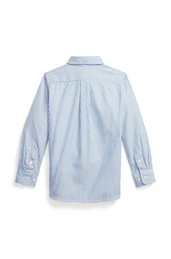 Polo Ralph Lauren koszula bawełniana dziecięca 322819240001 niebieski AW25