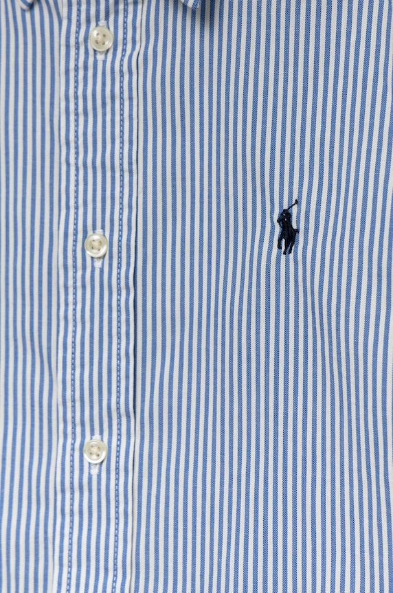Chłopiec Polo Ralph Lauren koszula bawełniana dziecięca 322819240001 niebieski