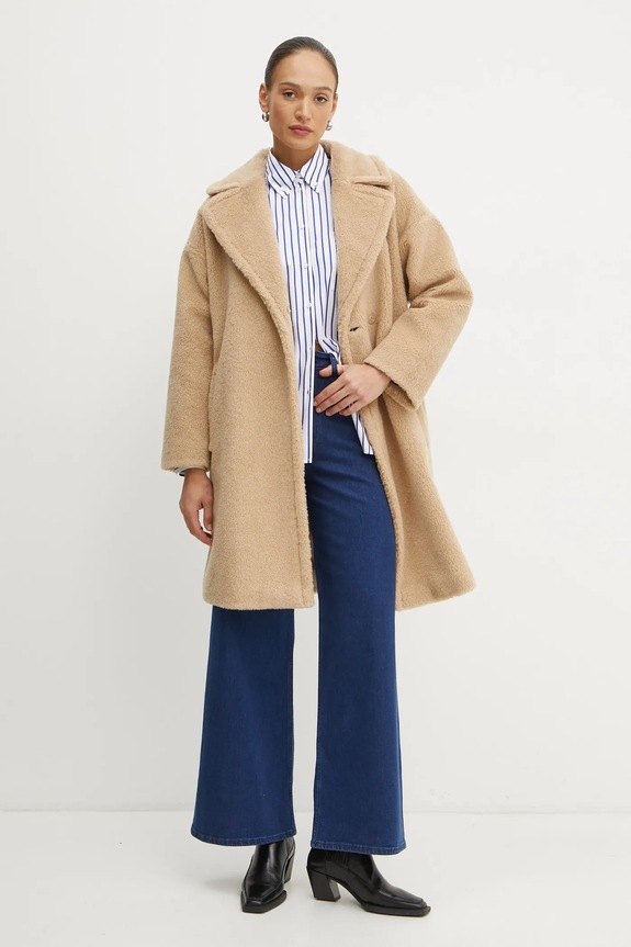 Pamučna košulja Ivy Oak IO1122F2253 bijela AW22