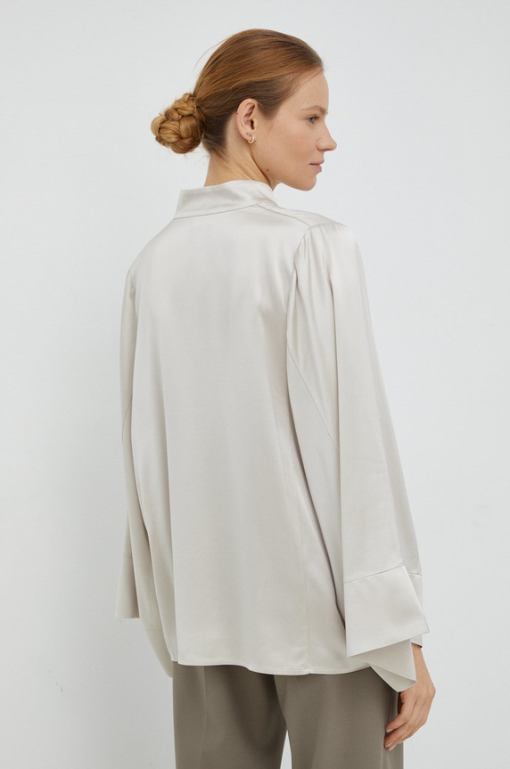 Odzież By Malene Birger bluzka Lomaria Q70365009 beżowy