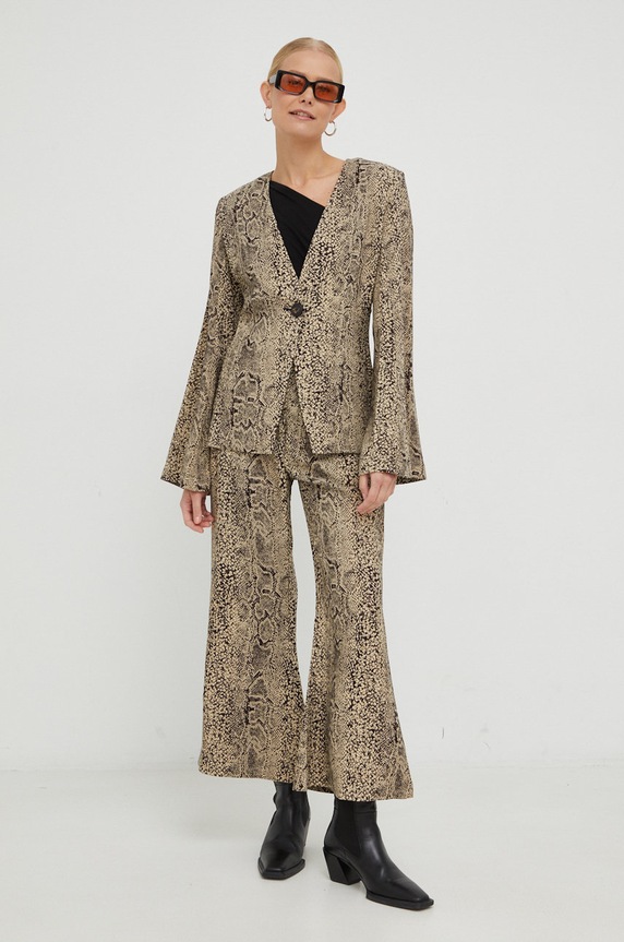 Sako By Malene Birger Q71094002 hnědá AW22
