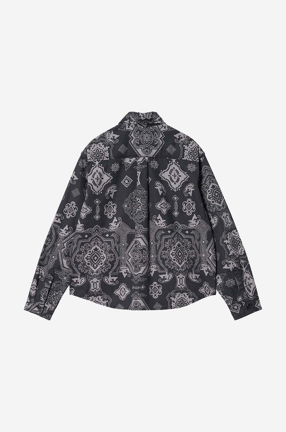Carhartt WIP cotton shirt I030760 gray