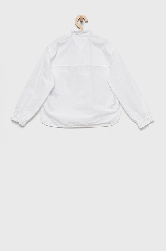 Tommy Hilfiger koszula bawełniana dziecięca KG0KG06933.9BYY biały AW22