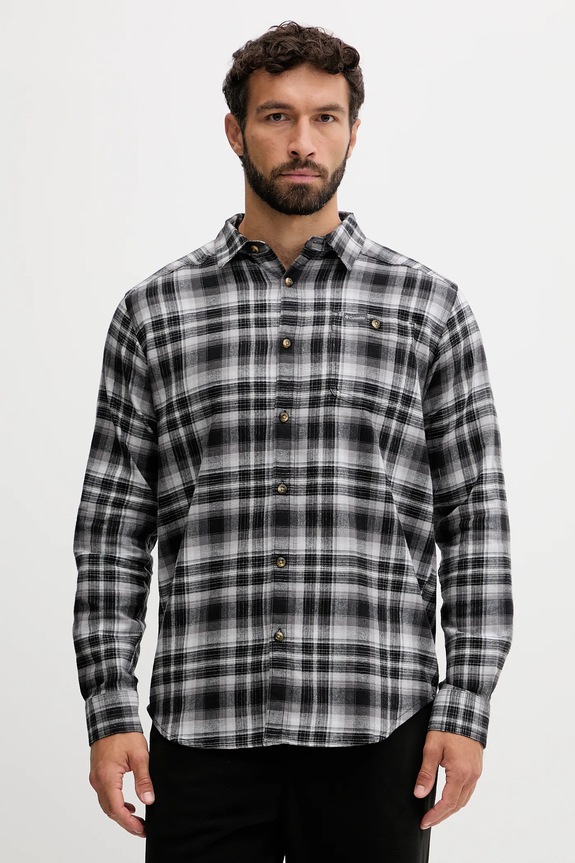 Košeľa Columbia Cornell Woods čierna 1617951