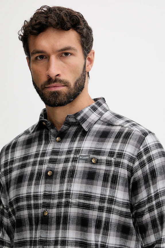 Košeľa Columbia Cornell Woods čierna 1617951