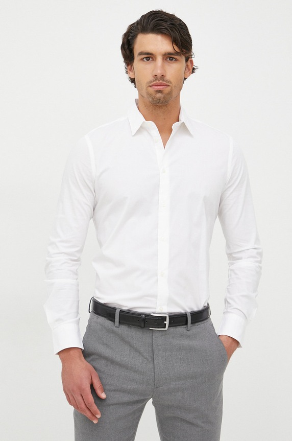 Srajca Sisley 5CNX5QL19.101.. bela