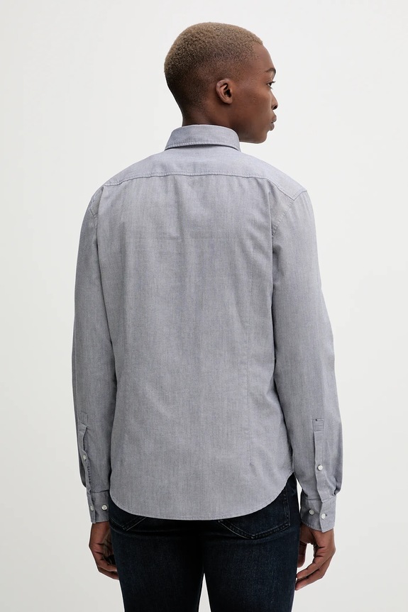 Odjeća HUGO košulja muška od pamuka Evito 50479302 mornarsko plava