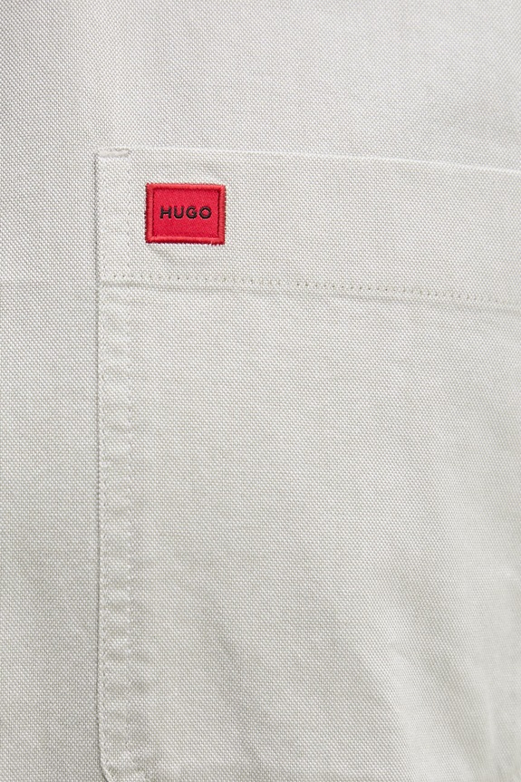 HUGO muška košulja od pamuka Evito 50479302 zelena