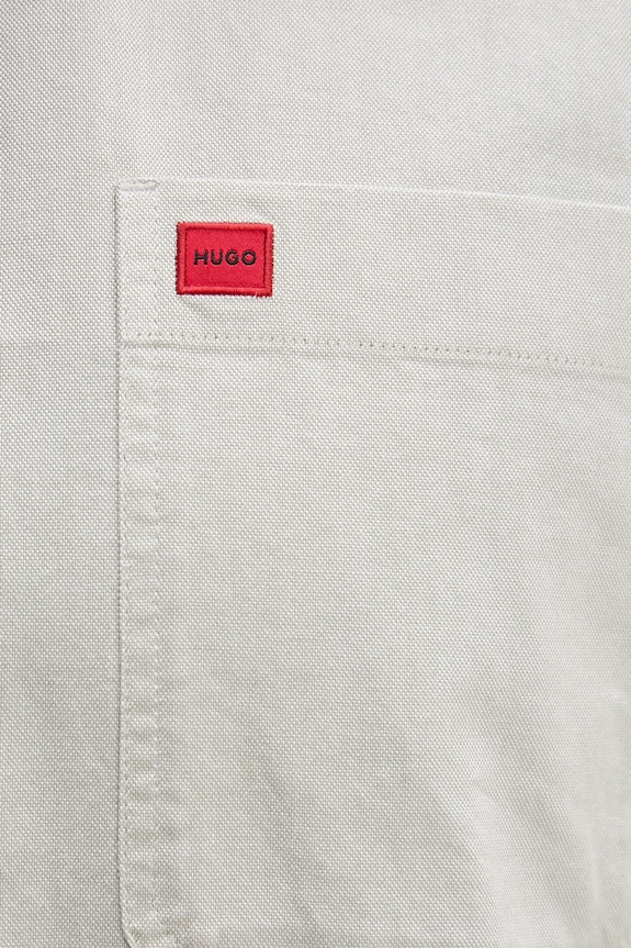 HUGO muška košulja od pamuka Evito 50479302 zelena