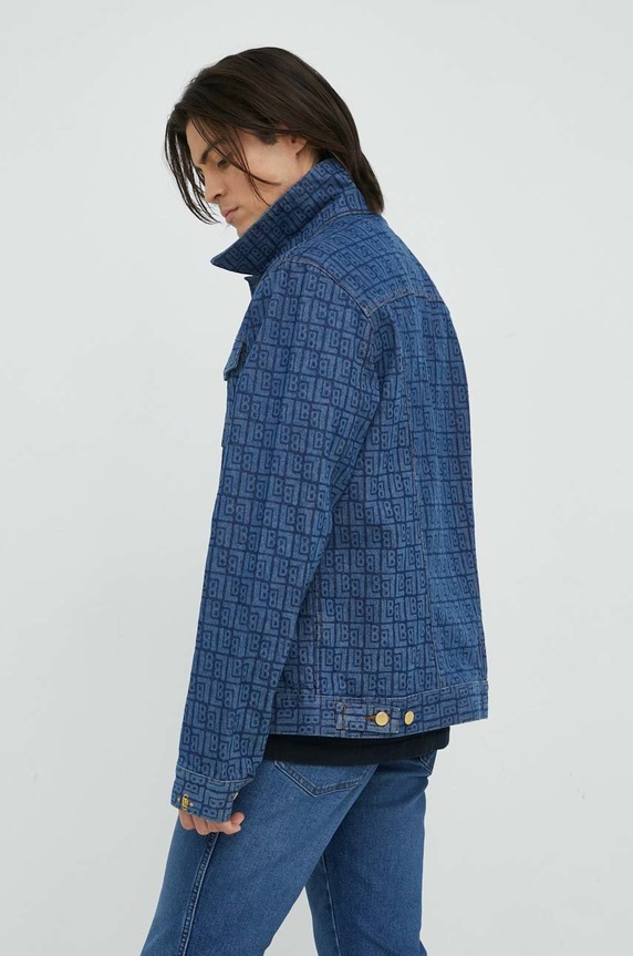 Oblačila Jeans jakna Wrangler X Leon Bridges W480CB31Y mornarsko modra