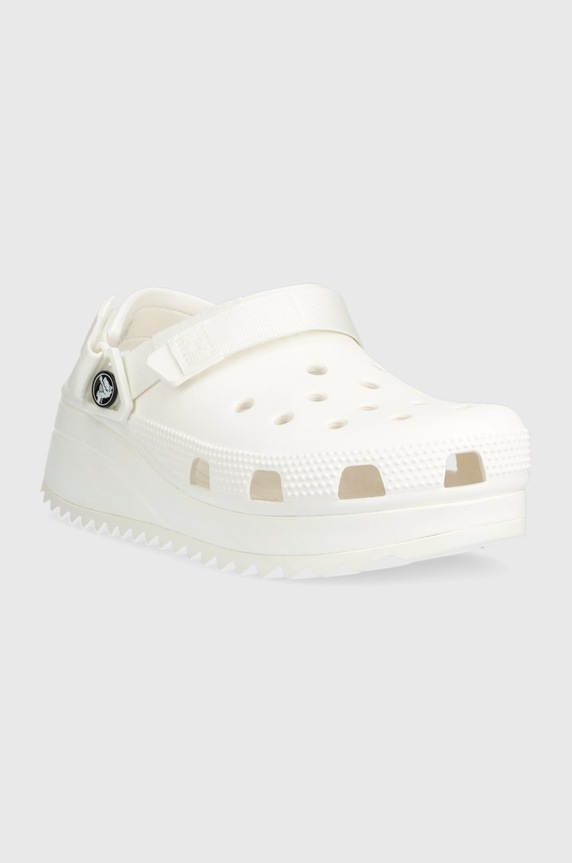 Crocs sliders Classic Hiker Clog 206772.143.D white AW22