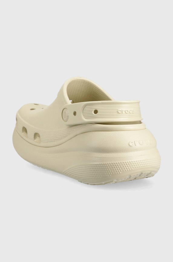 Scarpe Crocs ciabatte slide Classic Crush Clog 207521.2Y2 beige