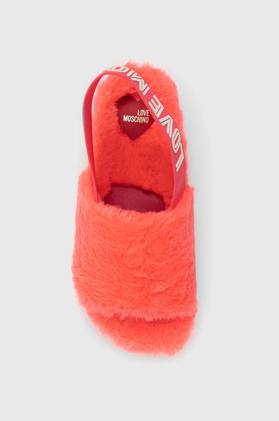 Love Moschino kapcie różowy JA16013H1FIY0604