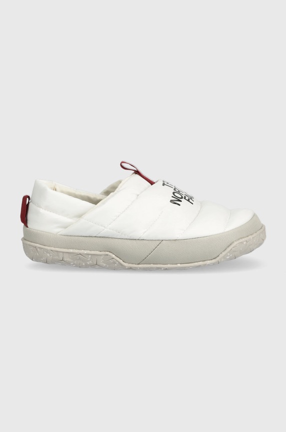Пантофи The North Face Nuptse Mule бял NF0A5G2BQ4C1