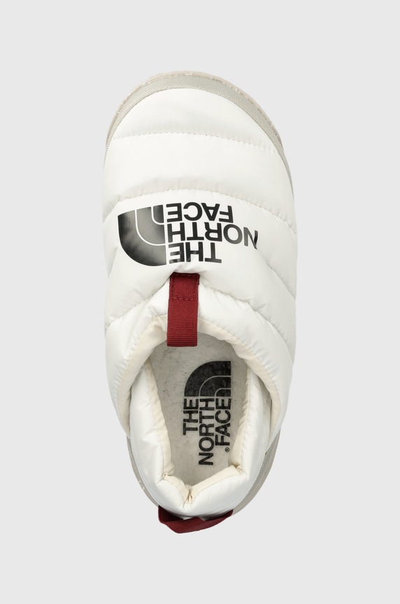 Пантофи The North Face Nuptse Mule бял NF0A5G2BQ4C1