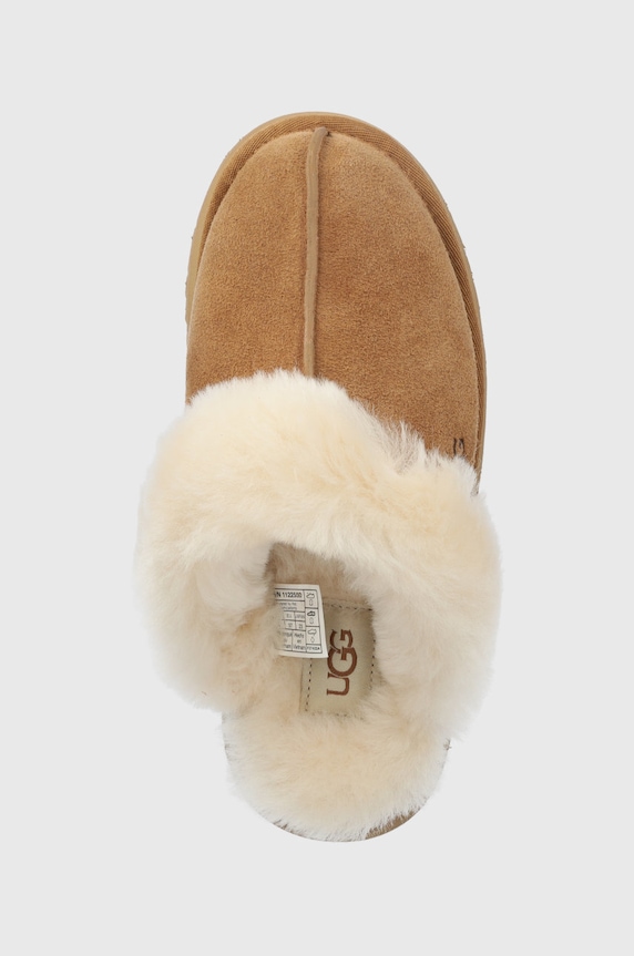 Semišové papuče UGG W Disquette hnedá 1122550.CHE