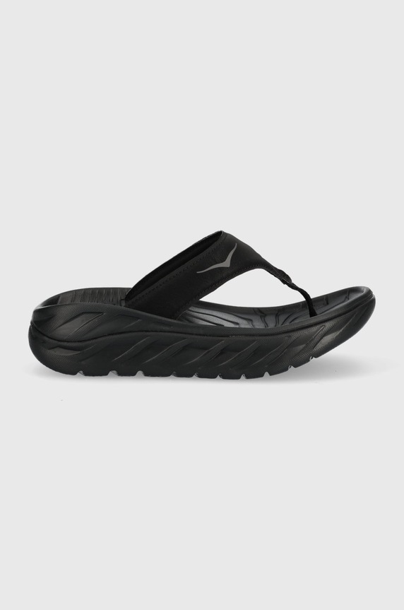 Hoka japonki Ora Recovery Flip bez obcasa czarny 1117910