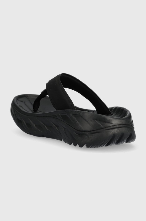 Obuwie Hoka japonki Ora Recovery Flip 1117910 czarny