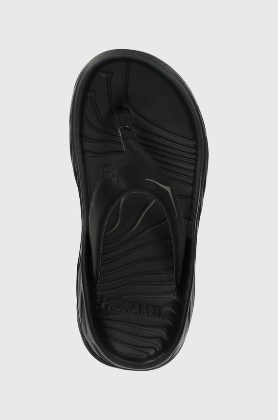 Hoka japonki Ora Recovery Flip czarny 1117910