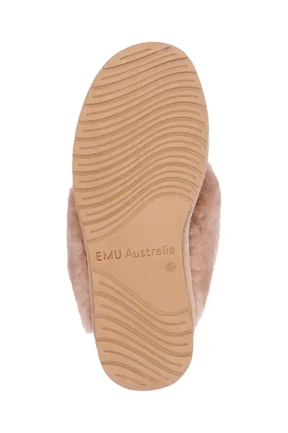 Kućne papuče od brušene kože Emu Australia W10015.CAME