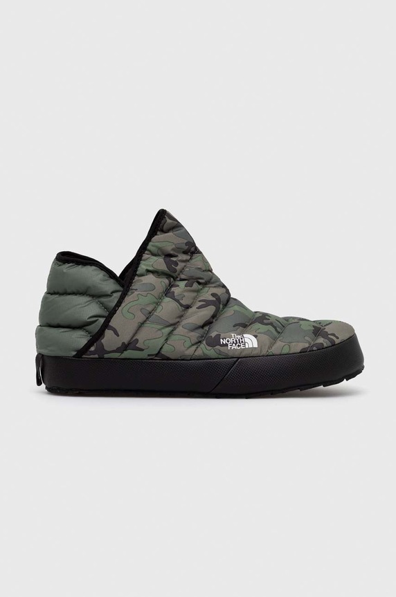 The North Face papuci de casa Men S Thermoball Traction Bootie verde NF0A3MKH28F1